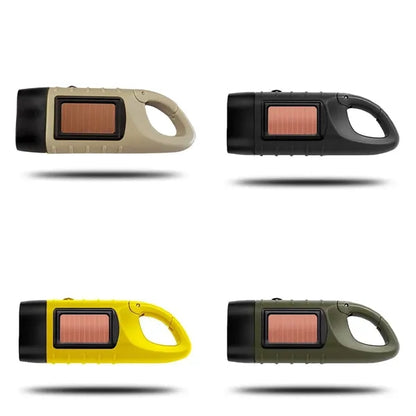 Mini Solar Hand Flashlight
