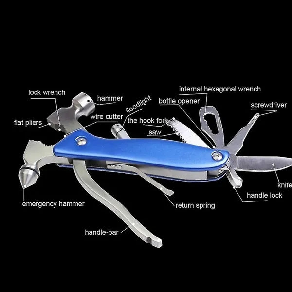 Multi-tool Stainless Steel Car Safety Hammer