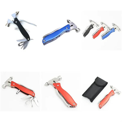Multi-tool Stainless Steel Car Safety Hammer