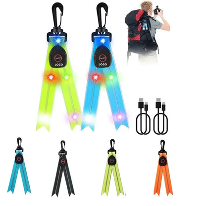 V-Shaped PVC Night Riding Reflective Pendant Safety Reflecto
