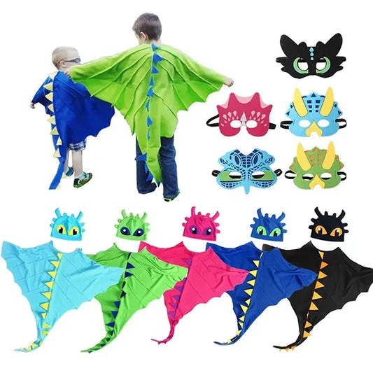 Dinosaur Cape Costume for Children's Performances