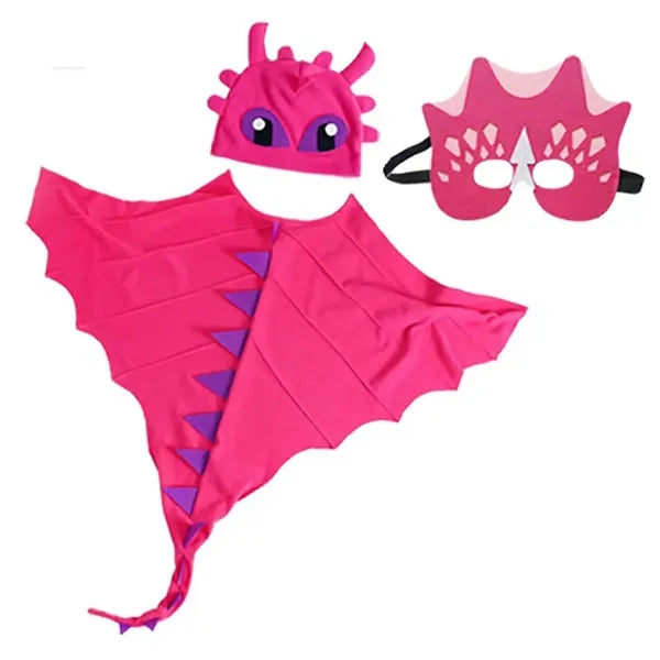 Dinosaur Cape Costume for Children's Performances