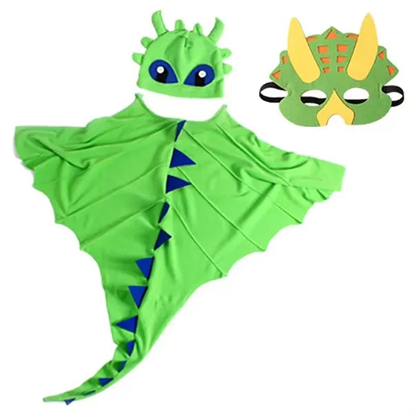 Dinosaur Cape Costume for Children's Performances