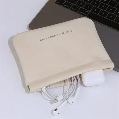 Leather Portable Storage Bag