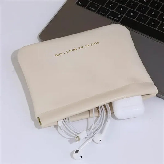 Leather Portable Storage Bag