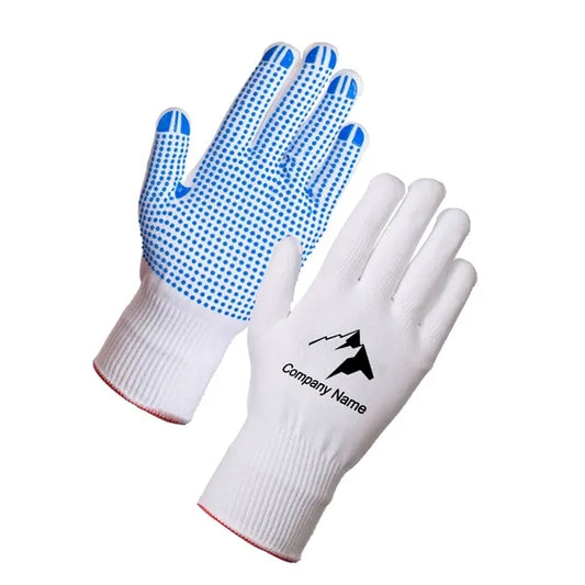 Seamless Pvc Dot Assembly Gloves