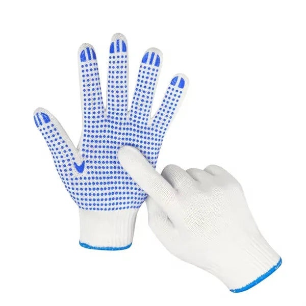Seamless Pvc Dot Assembly Gloves