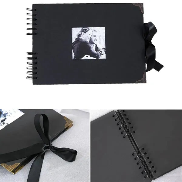 Diy Ribbon Photo Album Set