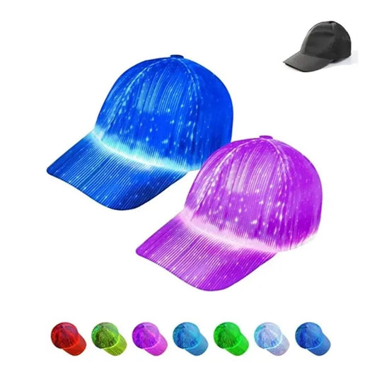 Fiber Optic Cap Led Hat