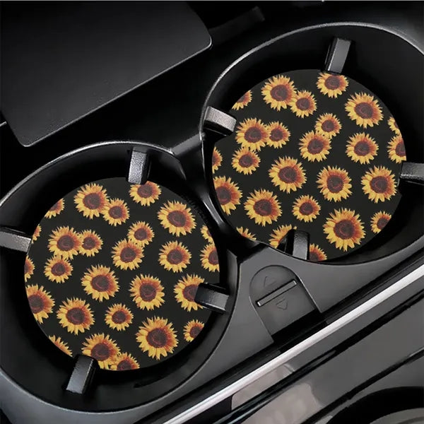 Car Cup Holder Coasters