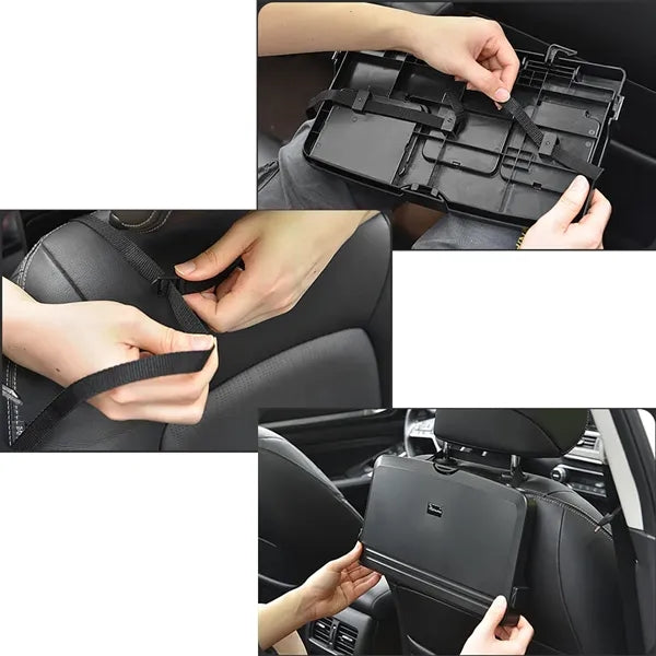 Multi-Functional Portable Foldable Car Backseat Tray Desk