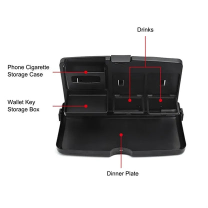 Multi-Functional Portable Foldable Car Backseat Tray Desk