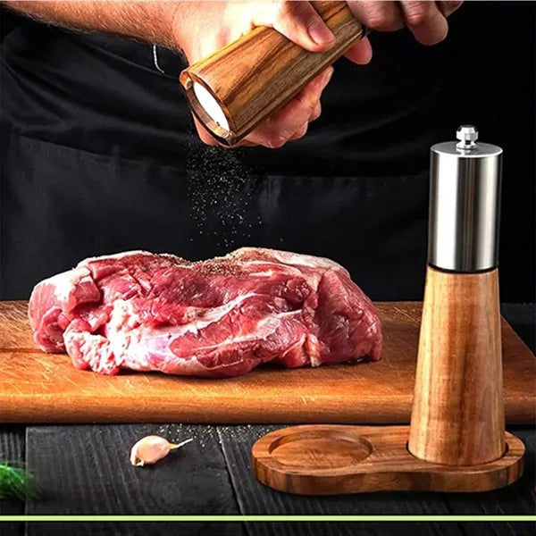 Stainless Steel Manual Salt And Pepper Mill