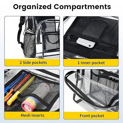 Pvc Transparent Backpack