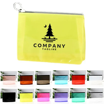 PVC Slider Toiletry Bag For Travel