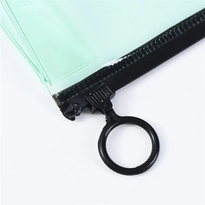 PVC Slider Toiletry Bag For Travel