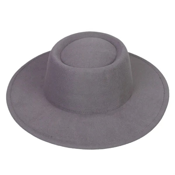 MOQ50 Wide Brim Vintage Fedora Hat