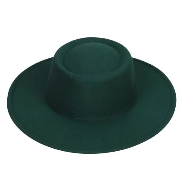 MOQ50 Wide Brim Vintage Fedora Hat