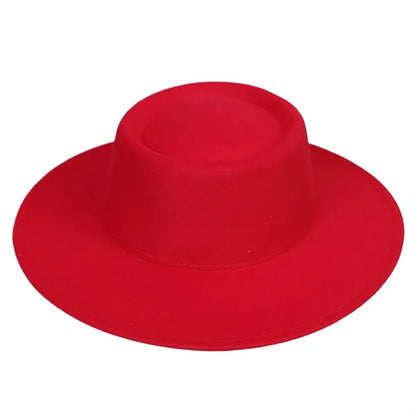 MOQ50 Wide Brim Vintage Fedora Hat