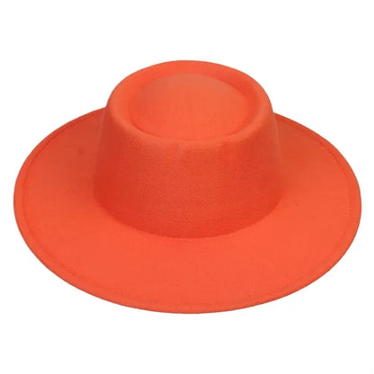 MOQ50 Wide Brim Vintage Fedora Hat