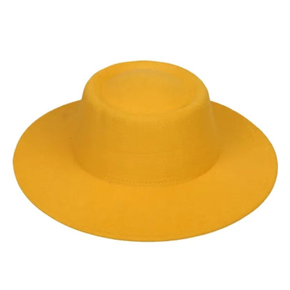 MOQ50 Wide Brim Vintage Fedora Hat