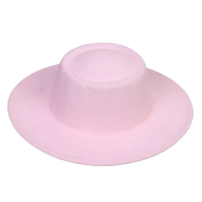 MOQ50 Wide Brim Vintage Fedora Hat