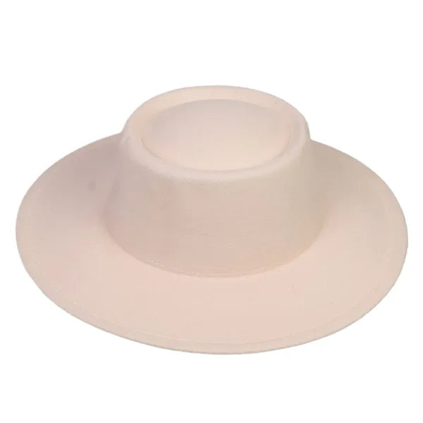 MOQ50 Wide Brim Vintage Fedora Hat