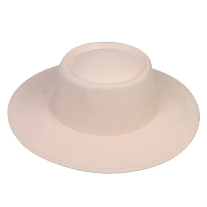 MOQ50 Wide Brim Vintage Fedora Hat