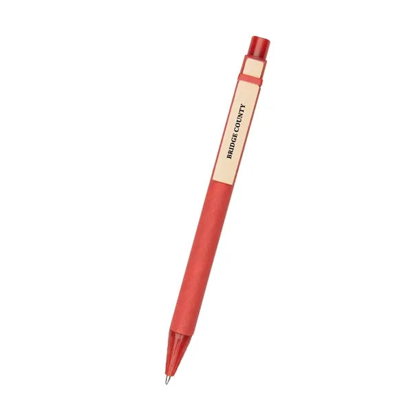 Eco-Inspired Pen With Color Barrel
