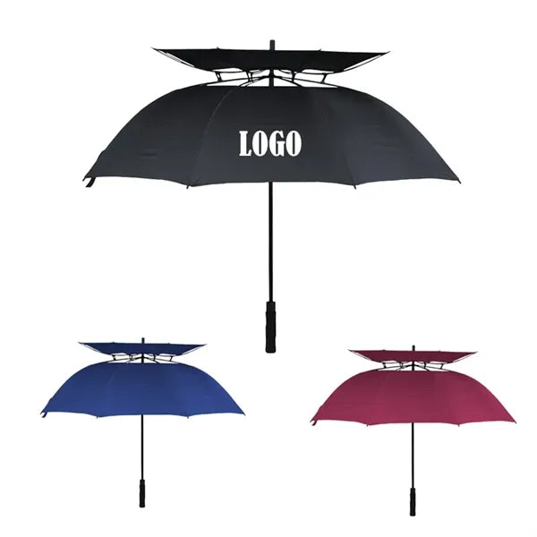 30 Inch Golf Breathable Double Automatic Umbrella