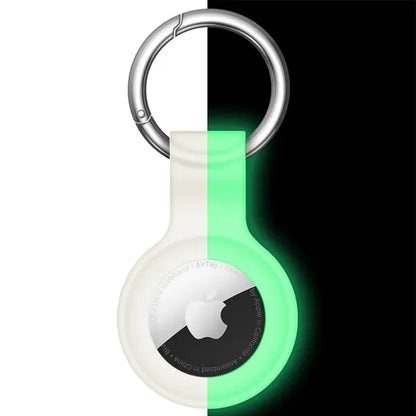 Glow-in-the-dark Silicone AirTag Key Ring