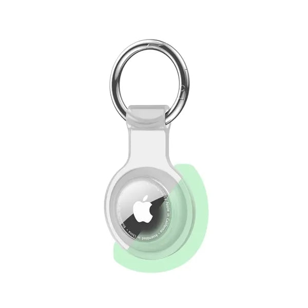 Glow-in-the-dark Silicone AirTag Key Ring