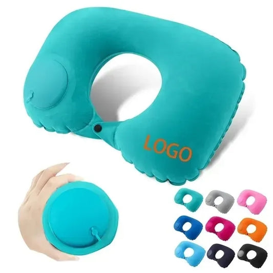 U Shaped Inflatable Neck Pillow