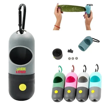 Poop Bags With LED Flashlight