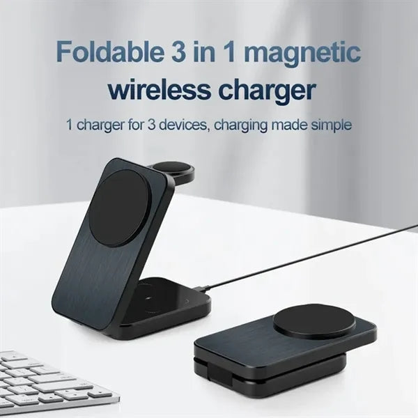 Wireless Mag-Safe Charging Station