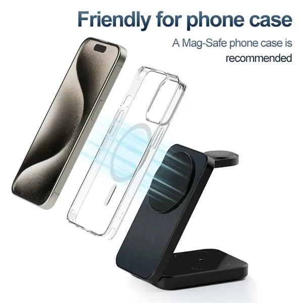 Wireless Mag-Safe Charging Station