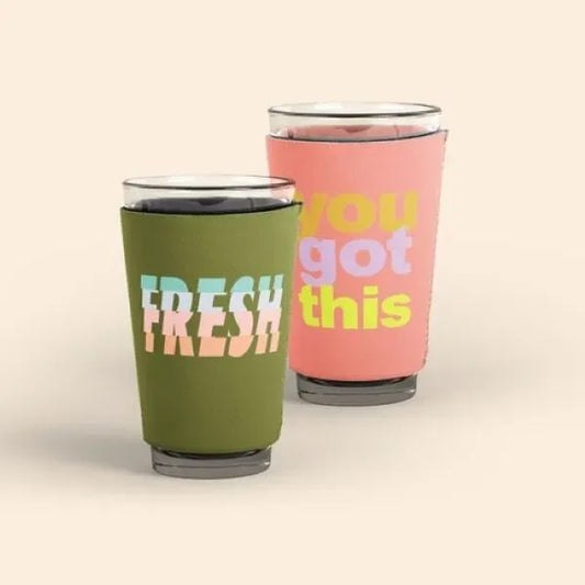 PINT GLASS SLEEVE - SOLID NEOPRENE