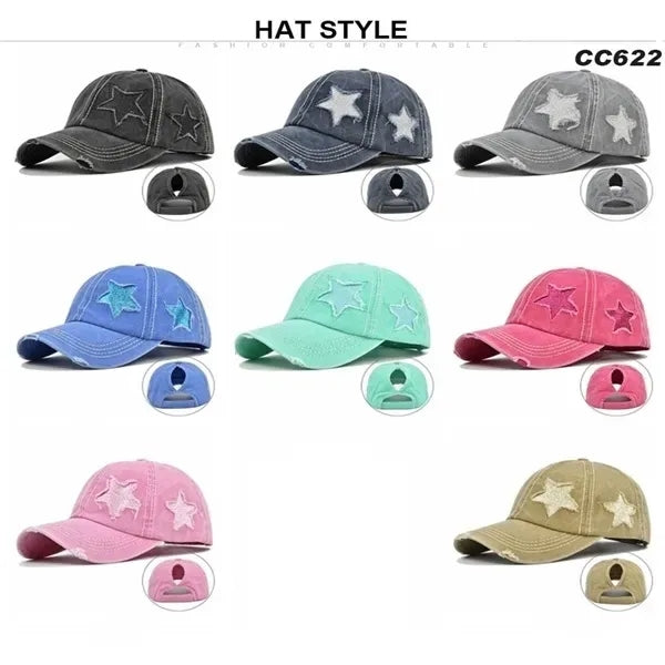 Distressed Baseball Cap