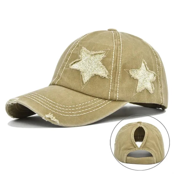 Distressed Baseball Cap