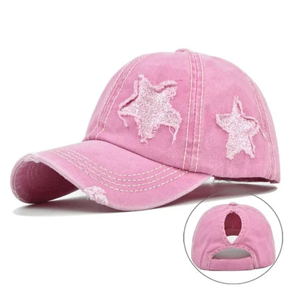 Distressed Baseball Cap