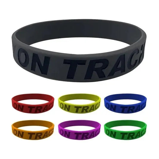Colorfilled Silicone Wristband Bracelet
