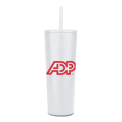 Natick 27oz Double Wall SS Mug with Straw