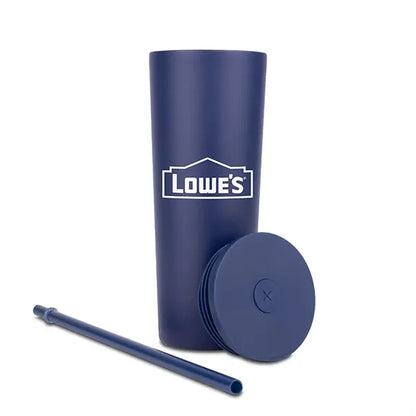 Natick 27oz Double Wall SS Mug with Straw