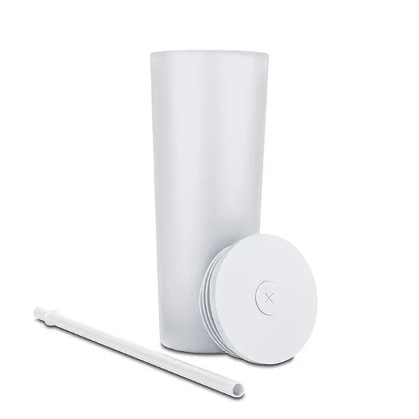 Natick 27oz Double Wall SS Mug with Straw