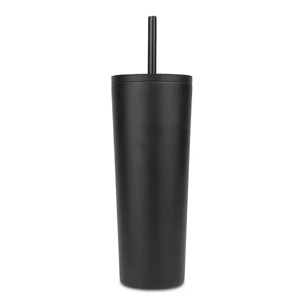 Natick 27oz Double Wall SS Mug with Straw