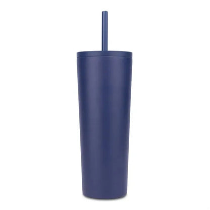 Natick 27oz Double Wall SS Mug with Straw