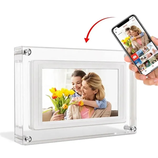 5-inch Acrylic Digital Video Picture Frame Home Decor Gifts