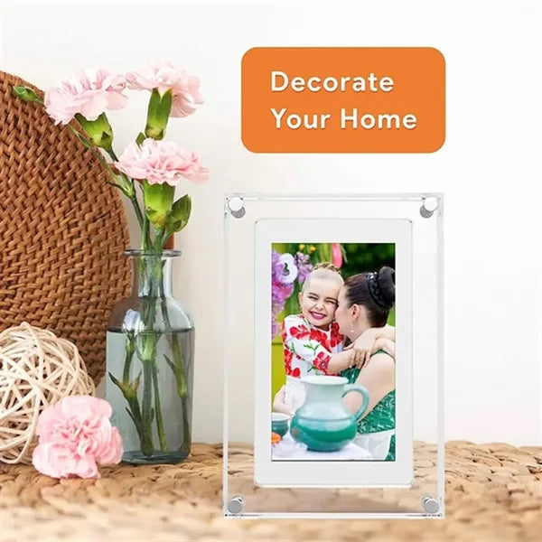 5-inch Acrylic Digital Video Picture Frame Home Decor Gifts