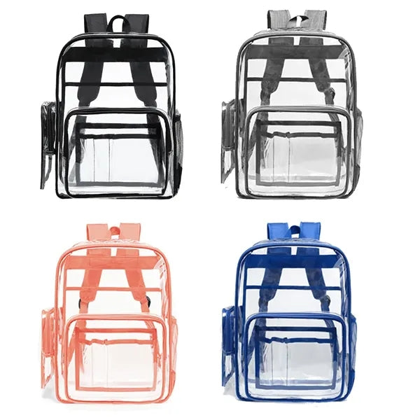 Waterproof See Through Backpack Stadium Clear Bag