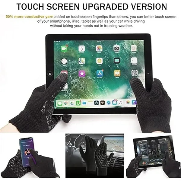 Winter Touch Screen Anti Slip Gloves